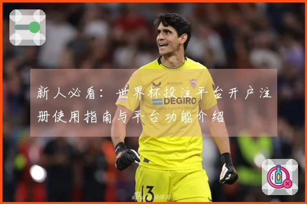 新人必看：世界杯投注平台开户注册使用指南与平台功能介绍