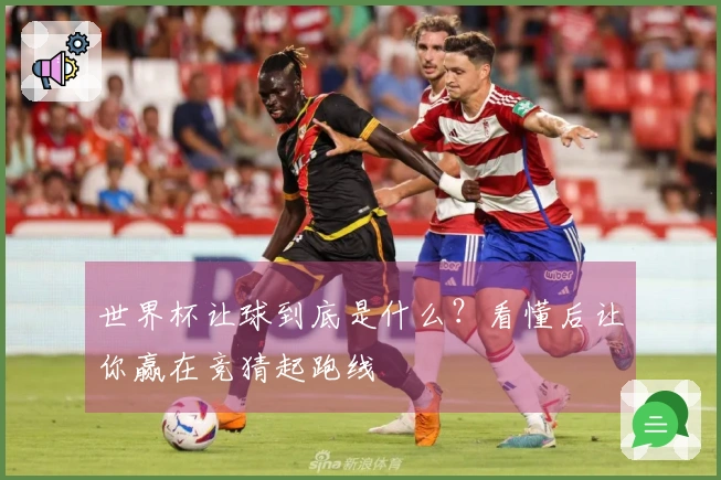 世界杯让球到底是什么？看懂后让你赢在竞猜起跑线
