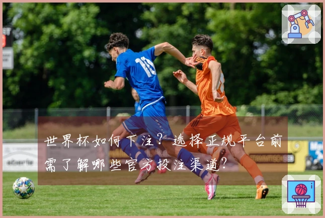 世界杯如何下注？选择正规平台前需了解哪些官方投注渠道？